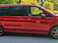 Gebraucht Mercedes V300 AMG Edition 239 PS (175 kW) 2020 Rot Van / Kleinbus