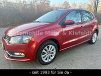 Gebraucht VW Polo Comfortline 90 PS (66 kW) 2014 Rot Kleinwagen