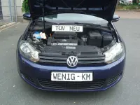 Gebraucht VW Golf VI Highline 80 PS (58 kW) 2010 Blau Kleinwagen