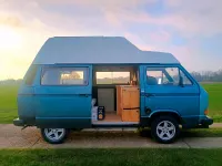 Używany VW Multivan 69 KM (50 kW) 1987 Niebieski Minivan