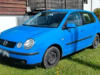 Gebraucht VW Polo 75 PS (55 kW) 2002 Blau Kleinwagen