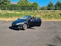 Gebraucht Peugeot 206 109 PS (80 kW) 2007 Schwarz Cabrio