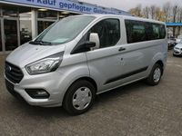 Gebraucht Ford Transit Custom 131 PS (96 kW) 2021 Moondust silver Van / Kleinbus