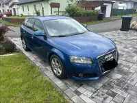 Gebraucht Audi A3 Sportback Attraction 140 PS (102 kW) 2010 Blau Kleinwagen