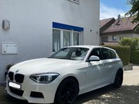 Gebraucht BMW 116 M Sport 136 PS (100 kW) 2015 Weiß Kleinwagen