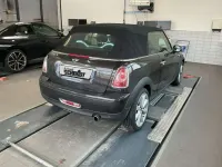 Gebraucht Mini Cooper Cabriolet 122 PS (89 kW) 2014 Iced chocolate metallic Cabrio