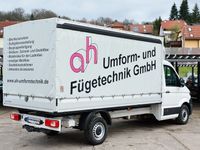 gebraucht VW Crafter 35 EIKA LR 2.0 TDI Pritsche Plane + Spriegel AHK*SHZ*DAB*KLIMA*