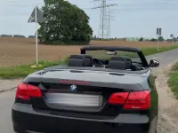 Gebraucht BMW 320 Cabriolet 184 PS (135 kW) 2012 Schwarz Cabrio
