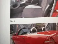 Gebraucht Mercedes SLK200 160 PS (117 kW) 2000 Rot Cabrio