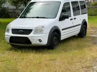 Gebraucht Ford Tourneo Connect 90 PS (66 kW) 2010 Weiß Van / Kleinbus