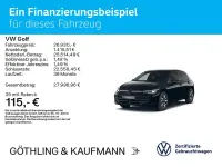 Gebraucht VW Golf VIII Goal 150 PS (110 kW) 2025 Grenadillschwarz metallic Limousine