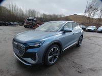 Gebraucht Audi Q4 e-tron S-Line 194 kW (265 PS) 2022 Geysirblau metallic SUV
