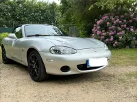 Gebraucht Mazda MX5 110 PS (80 kW) 2003 Silber Cabrio