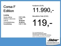 Gebraucht Opel Corsa Edition 75 PS (55 kW) 2023 Diamant schwarz/karbon schwarz Kleinwagen