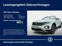 Gebraucht VW T-Roc Cabriolet Style 150 PS (110 kW) 2022 Weiß Cabrio