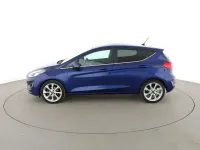 Gebraucht Ford Fiesta Titanium 2018 Blau Kleinwagen