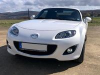 Gebraucht Mazda MX5 126 PS (92 kW) 2012 Weiß Cabrio