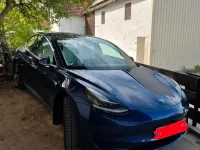 Brugt Tesla Model 3 Standard Range Plus 225 kW (306 HK) 2019 Blå Sedan