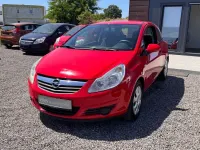 Gebraucht Opel Corsa Edition 80 PS (58 kW) 2008 Rot Kleinwagen
