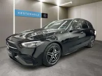 Gebraucht Mercedes C220 AMG 200 PS (147 kW) 2023 Unilack schwarz uni Kombi