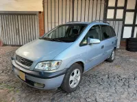 Gebraucht Opel Zafira 125 PS (91 kW) 2000 Silber Van / Kleinbus