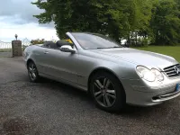 Gebraucht Mercedes CLK240 170 PS (125 kW) 2003 Silber Cabrio
