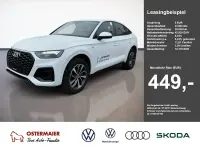 Gebraucht Audi Q5 Sportback S-Line 204 PS (150 kW) 2023 Gletscherweiß metallic SUV
