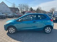 Gebraucht Mazda 2 75 PS (55 kW) 2011 Blau Kleinwagen