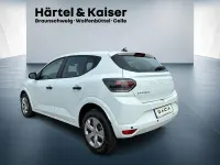 Neu Dacia Sandero Essentiel 67 PS (49 kW) 2025 Arktisweiß (weiß) Limousine