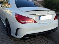 Gebraucht Mercedes CLA200 AMG line 136 PS (100 kW) 2014 Weiß Coupé