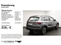 Gebraucht Skoda Karoq Tour 110 PS (80 kW) 2022 Graphitegrau metallic (metallic) SUV