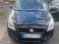 Gebraucht Suzuki Splash 86 PS (63 kW) 2010 Schwarz Kleinwagen