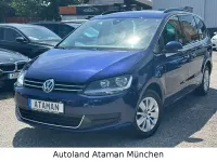 Gebraucht VW Sharan Comfortline 150 PS (110 kW) 2020 Blau Van / Kleinbus