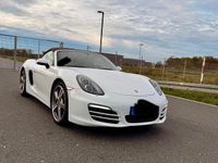 Gebraucht Porsche Boxster 265 PS (194 kW) 2014 Weiß Cabrio