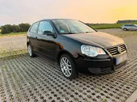 Gebraucht VW Polo 68 PS (50 kW) 2008 Schwarz Kleinwagen