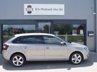 Gebraucht Skoda Rapid Clever 110 PS (80 kW) 2018 Beige Kleinwagen