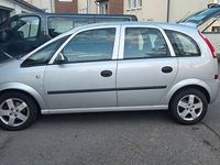 Gebraucht Opel Meriva Enjoy 101 PS (74 kW) 2004 Silber Van / Kleinbus