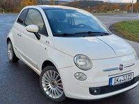 Gebraucht Fiat 500 Lounge 69 PS (50 kW) 2009 Weiß Limousine