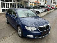 gebraucht Skoda Superb 1,6 TDI GreenLine++1.Hand/Klimaaut/Alu/PDC++