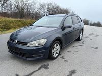 Gebraucht VW Golf VII Trendline 105 PS (77 kW) 2014 Blau Kombi
