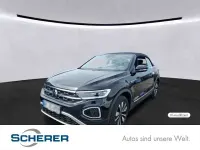 Gebraucht VW T-Roc Cabriolet Beats 150 PS (110 kW) 2024 Deep black perleffekt / schwarz (metallic) Cabrio