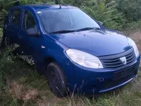 Gebraucht Dacia Sandero 80 PS (58 kW) 2009 Blau Kleinwagen