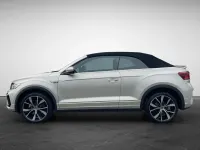 Gebraucht VW T-Roc Cabriolet R-line 150 PS (110 kW) 2024 Silber (ivory silver metallic) Cabrio