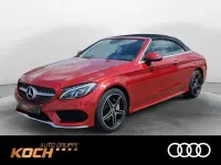 Gebraucht Mercedes C200 AMG line 184 PS (135 kW) 2017 Hyazinthrot Cabrio