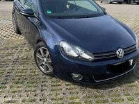 Gebraucht VW Golf Cabriolet Exclusive 122 PS (89 kW) 2012 Blau Cabrio