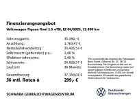 Gebraucht VW Tiguan Goal 150 PS (110 kW) 2025 Delfingrau metallic SUV