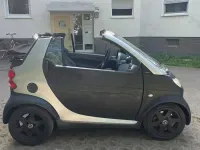 Usata Smart ForTwo Cabrio 54 CV (39 kW) 2002 Nero Cabrio