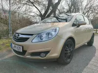 Gebraucht Opel Corsa 80 PS (58 kW) 2009 Gelb Kleinwagen