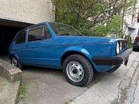 Second-hand VW Golf II 54 CP (39 kW) 1983 Albastru Hatchback