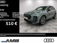 Neu Audi Q3 S-Line 150 PS (110 kW) 2025 Grün SUV